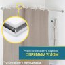 Карниз для душа П-образный 80х80 Усиленный 25 мм MrKARNIZ фото 7
