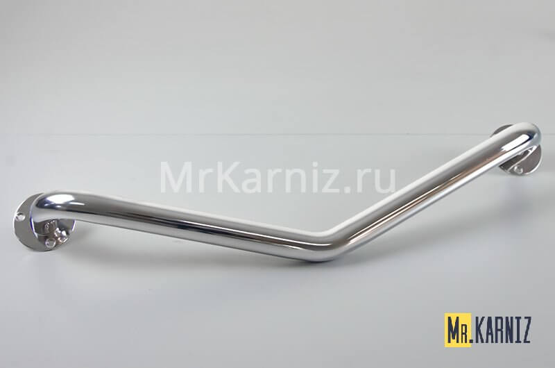 Поручень угловой 60 см Поручень угловой 60 см