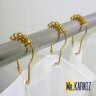 Кольца для штор Piercing Yellow Gold 12 шт. фото 1